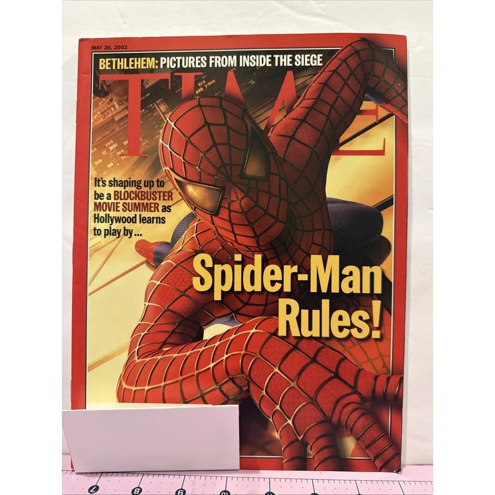 TIME Magazine May 20 2002 Spider-Man Rules Blockbuster Movie Summer